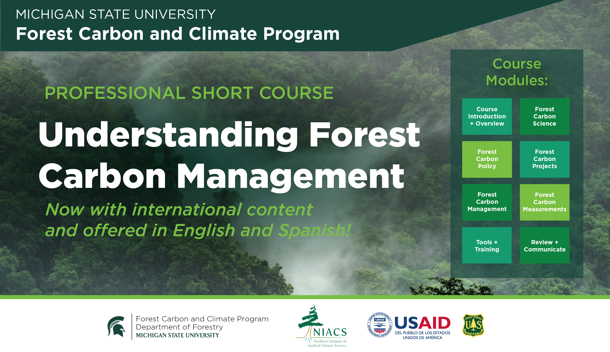 理解森林碳管理传单