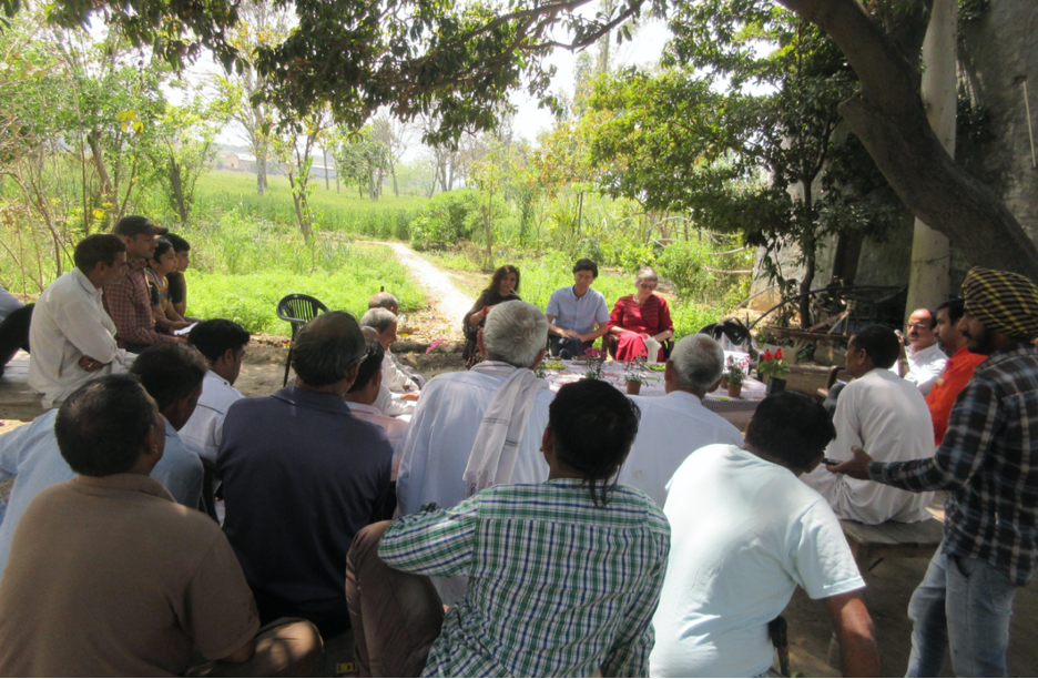 在哈里亚纳邦的农民会议