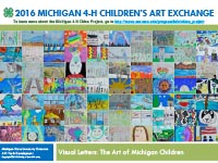 2016密歇根州4-H儿童艺术交流